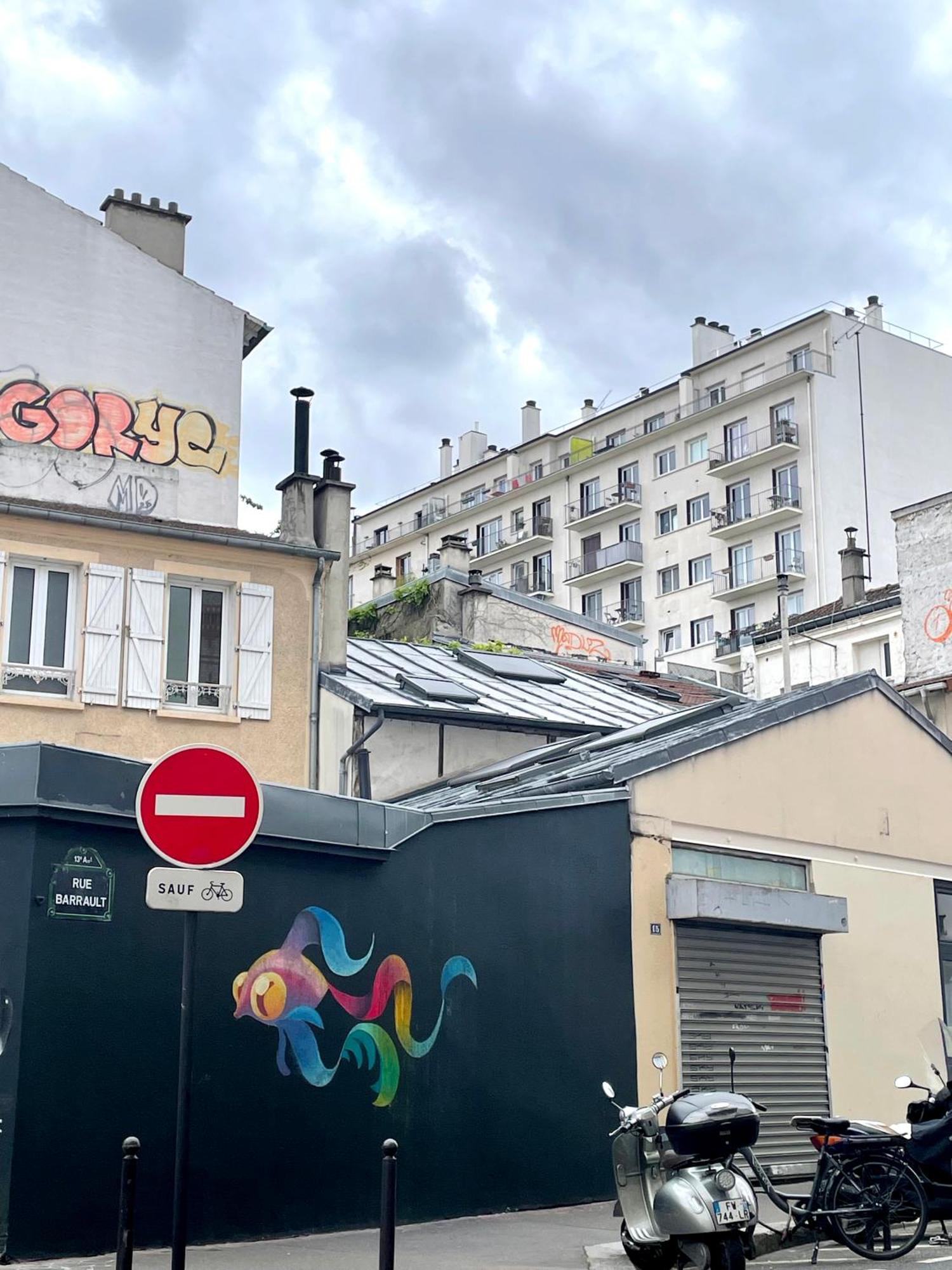 Studio Paris 13 Quartier Butte-Aux-Cailles Esterno foto